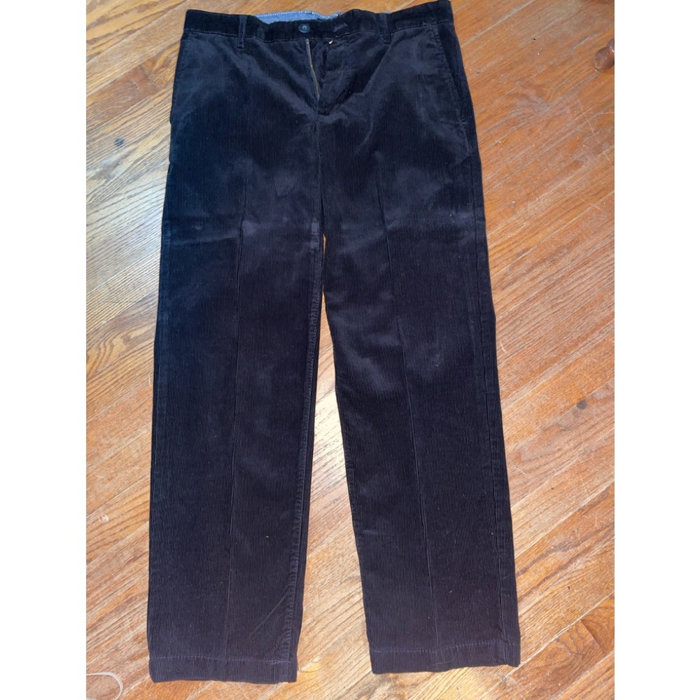 IZOD Black corduroy pants waist size 33 length 30